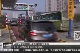 上海公安交警部门发布清明出行提示视频封面