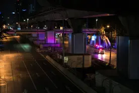 泰国在全国范围内实施宵禁图片