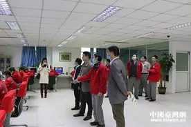广西台办副主任丘德彬调研台企复工复产情况 协调解决企业困难问题图片