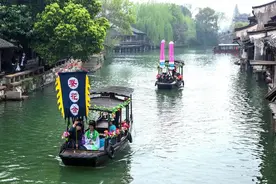 浙江乌镇清明祭拜蚕花娘娘求丰收 今年蚕花会暂停举办图片