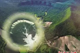 中国科学家在黑龙江新发现一个星球撞击遗迹依兰陨石坑图片