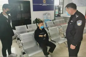 弟弟赌气出走，警方迅速寻回……图片