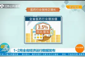 1-2月江苏全省经济运行数据发布：规模以上工业增加值下降17.1%视频封面