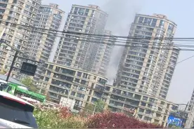 突发！杭州一小区发生火灾，7辆消防车已赶往现场图片