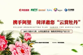 携手阿里 直播菏泽！今日下午菏泽书记市长邀您“云赏牡丹”图片