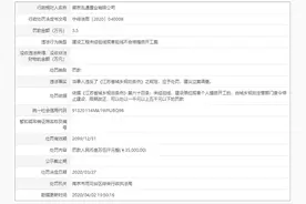 南京泓通置业被处罚：建设工程未经验线或验线不合格擅自开工图片