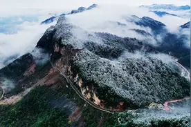 水墨春雪鸡峰山视频封面