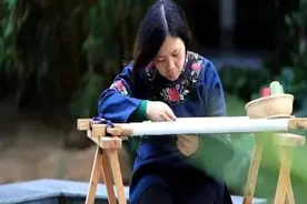 【“壮族三月三”的非遗记忆】古老与现代 融合中绣出千年风采图片