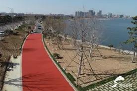凤凰湖公园开始摊铺施工 威海石岛两大公园最新进展来了图片