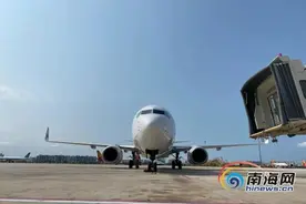 海南迎来武汉复航“第一飞”！48名旅客抵达三亚图片