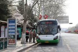 城阳世纪公园花开正好 多条公交线路可带您去赏花图片