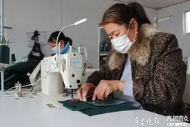 乡村小制衣作坊有了国际订单图片