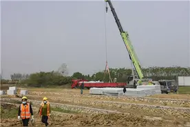 热火朝天施工忙 纪南文旅区25个在建项目全部复工图片