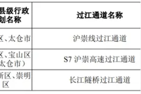 到2035年，上海规划布局3座长江干线过江通道！都与崇明有关图片