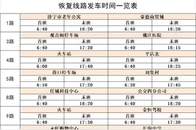 快收藏！济宁城区公交线路复工运营线路时刻表一次看全图片