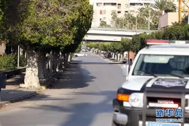 疫情下的利比亚首都的黎波里图片