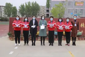 邯郸市丛阳小学开展第三次复课复学模拟演练图片