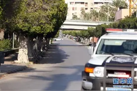 疫情下的利比亚首都的黎波里图片