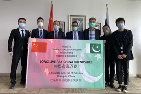 中国企业个人捐赠医疗物资 驰援巴基斯坦疫情图片