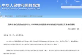 全国193个硕博点被撤销，其在读学生仍可获学位图片