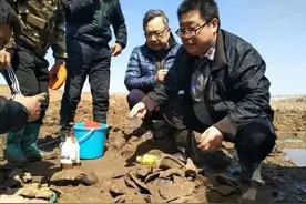 河道清淤清出汉代古墓，惠民县一次出土14件随葬品图片