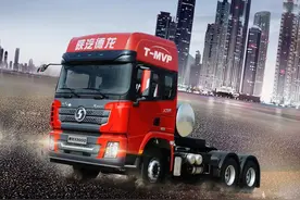 劲大+省气+可靠=德龙X3000 LNG牵引车图片