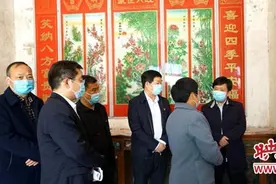 李成宽到新蔡县调研指导脱贫攻坚工作图片