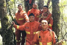 云南森林消防员写下火场日记：我们全家都奋战在火场一线图片