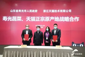 寿光蔬菜“搭乘”电商平台驶向“品质高地”阿里巴巴集团全国首个“数字农业产业带”即将落地山东图片