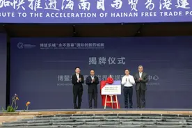 博鳌乐城先行区十二大中心揭牌成立图片