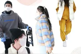 被口罩遮住颜值，明星街拍也泯然众人？图片