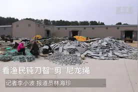 看渔民钝刀智“剪”尼龙绳视频封面