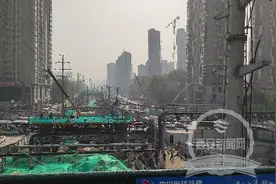昆明路快速路工程加快推进 年底前实现高架桥主线桥通车图片