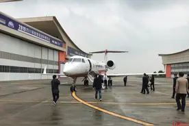 四川广汉机场星耀公务机运营基地正式启用图片