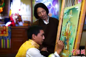 藏族唐卡画师成都“授业”20年：美名传天府 桃李满藏区图片