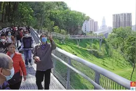 白云山空中步道五一正式开放图片