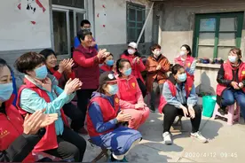 发挥巾帼和志愿者力量 龙口市创建美丽庭院图片