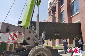 翼龙无人机顺利运抵！成都航院与企业全面推进战略合作图片