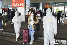 视觉临汾：山西师大首批学子返校开学图片