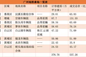 拿下“定制”地块，广州地铁包揽本地TOD项目图片
