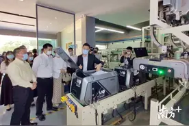 机器人空中送货，全球首条智慧物流快线在化州正式运营图片