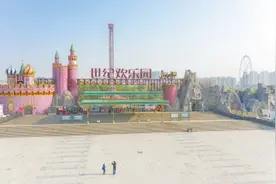 国内首家火车主题公园租约到期，郑州世纪欢乐园谢幕图片