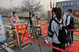 上课铃响起！即墨高三学生开学第一天图片