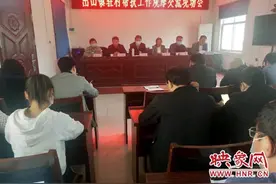 西平县出山镇召开驻村帮扶工作观摩交流会图片