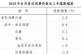 【市县经济】2019年阜阳市国民经济和社会发展统计公报图片