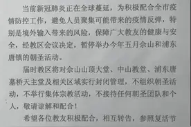 天主教上海教区：暂停举办今年五月佘山和浦东唐镇的朝圣活动图片