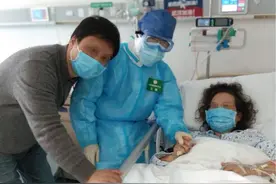 新冠母子入住同一病区：“等妈妈拔管后，我才敢出院”图片