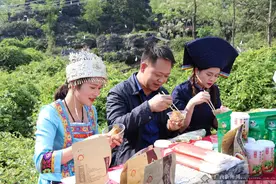 马山县：政府 网红齐发力 助推农特产品直销图片