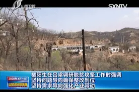 轻车简从 进村入户 随机暗访……山西省委书记楼阳生深入吕梁调研脱贫攻坚工作图片