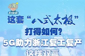 这套“八式太极”打得如何？5G助力浙江复工复产这样双赢图片